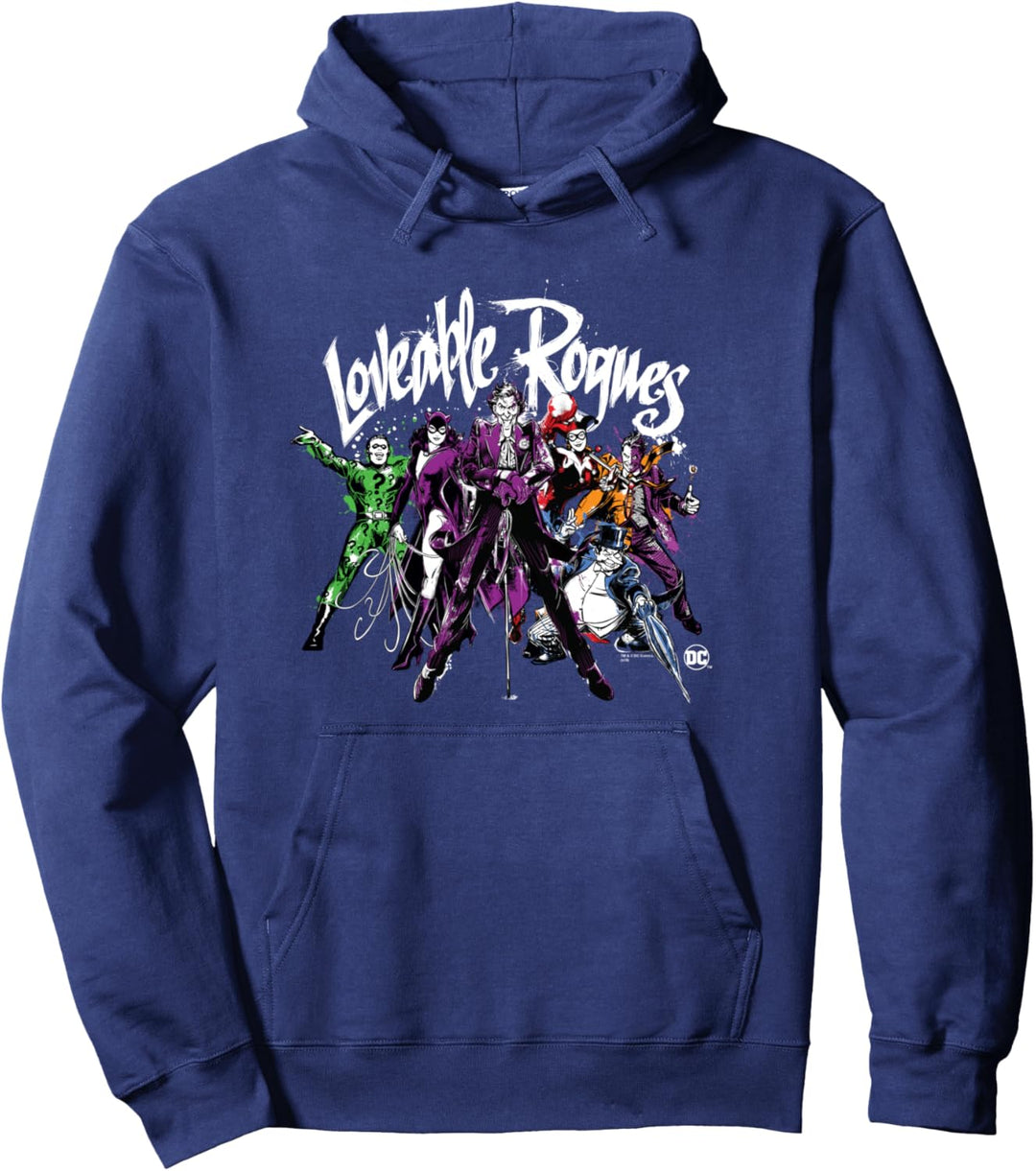 Batman Loveable Rogues Pullover Hoodie