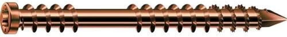 SPAX Terrassenschraube aus Edelstahl rostfrei A2, 5,0 x 50 mm, 200 Stück, T-STAR plus, Zylinderkopf,