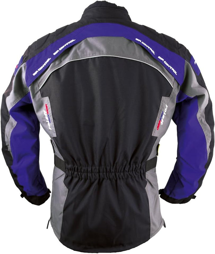 Motorradjacke Herren mit CE Protektoren Regenmembrane Thermofutter Textil Motorrad Jacke