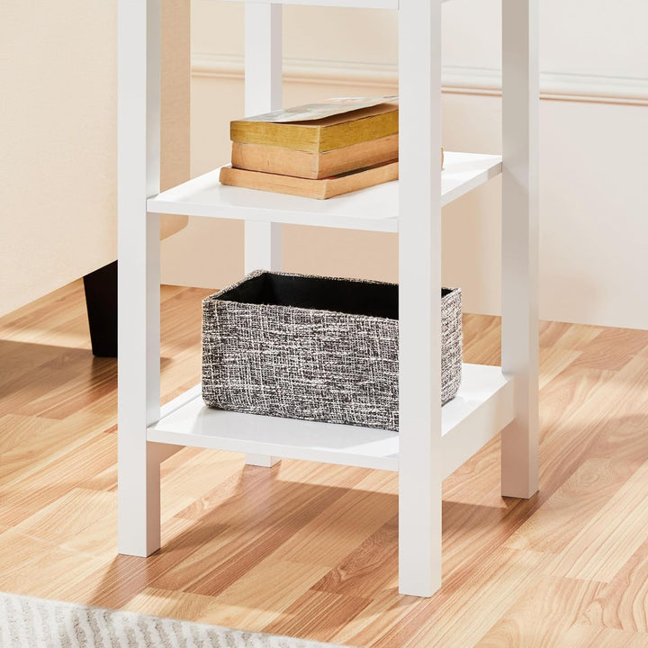 Yaheetech Nachttisch Nachtschrank mit Schublade Boxspringbett Nachtkommode Schmal Beistelltisch Sofa