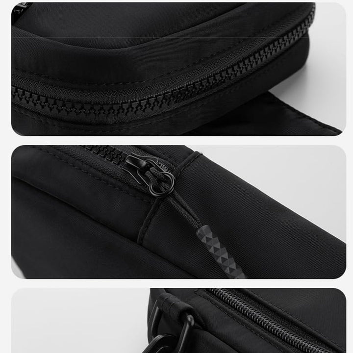 Umhängetasche Herren Brusttasche Schultertasche Damen Crossbody Bag Sling Bag Chest Klein Handytasch