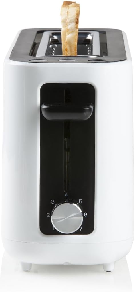 DOMO DO962T Toaster - 2 Toastscheiben - 3 Funktionstasten - 980W