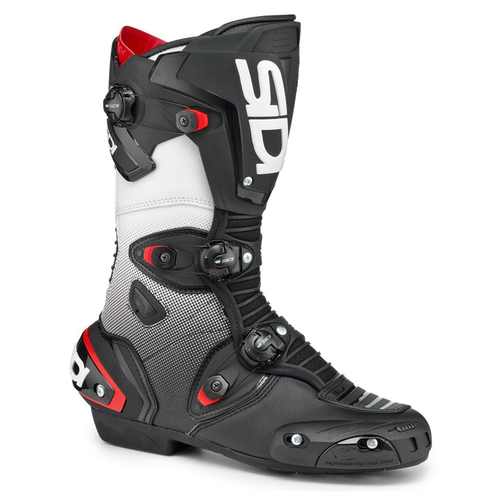 Sidi Herren Mag-1Onroad shoes 43 EU Black White, 43 EU Black White