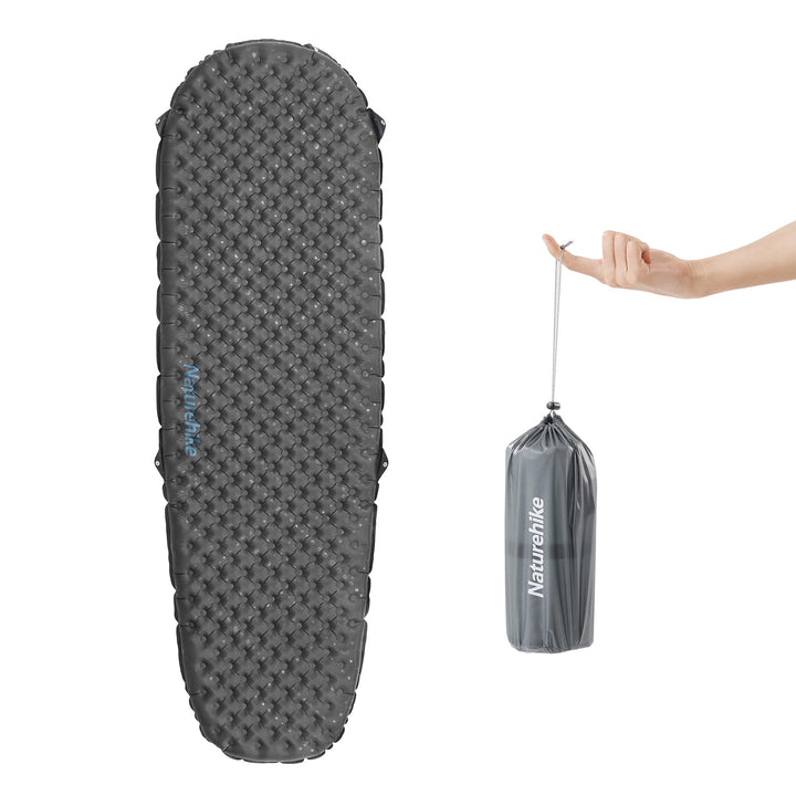 Naturehike 3,5R- Wert Camping Isomatte Ultralight 4 Jahreszeiten (-6℃) Selbstaufblasend mit aufblasb