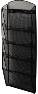 Helit H6260095 - Wanddisplay „the news network“, 5 Taschen, DIN A4, schwarz 5 Fächer, 5 Fächer