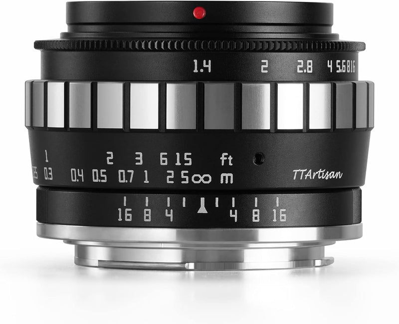 TTARTISAN 23mm F1.4 APS-C Camera Lens Wide-Angle Prime Lens Portable Lens for Sony E Mount Suitable