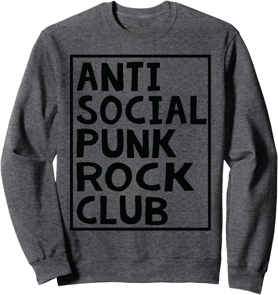 Anti Social Punk Rock Club Sweatshirt