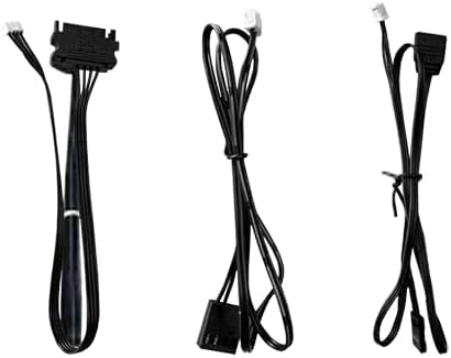 GAMEMAX V4.0 Gehäuselüfter-Hub – 9-Port-PWM-Lüfterverteiler mit RF-Fernbedienung und SATA-Stromverso