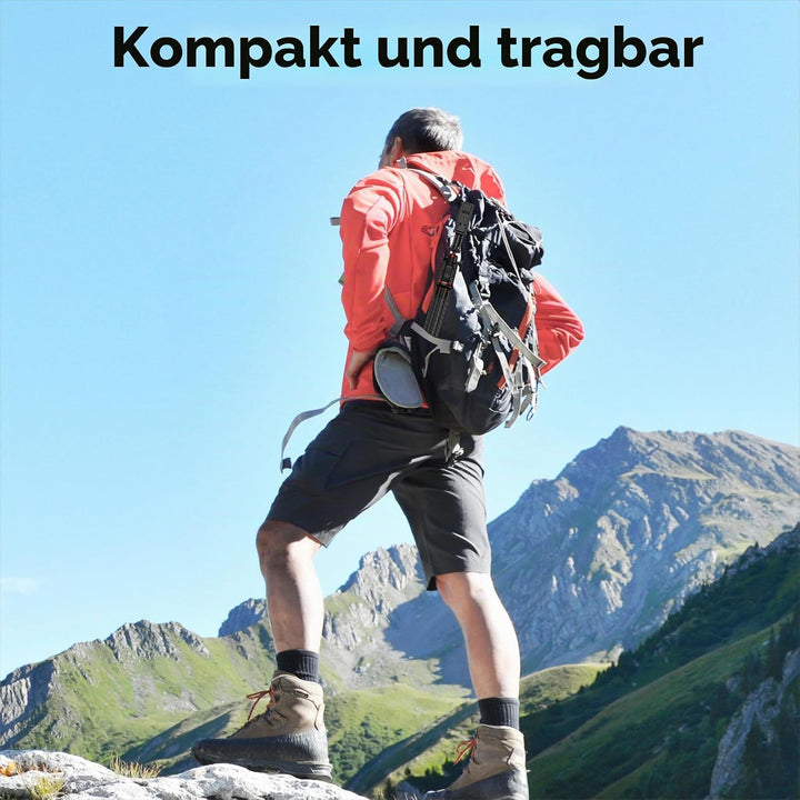 Fotopro Handy Stativ, Mini Flexibles ausziehbares Stativ Stand mit Verlängerungsstange Kompatibel mi