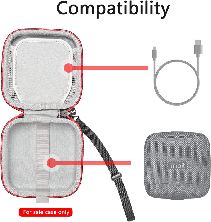 RLSOCO Tasche für Bose Neu Tragbarer SoundLink Micro 2 Gen/SoundLink Micro Bluetooth Lautsprecher &