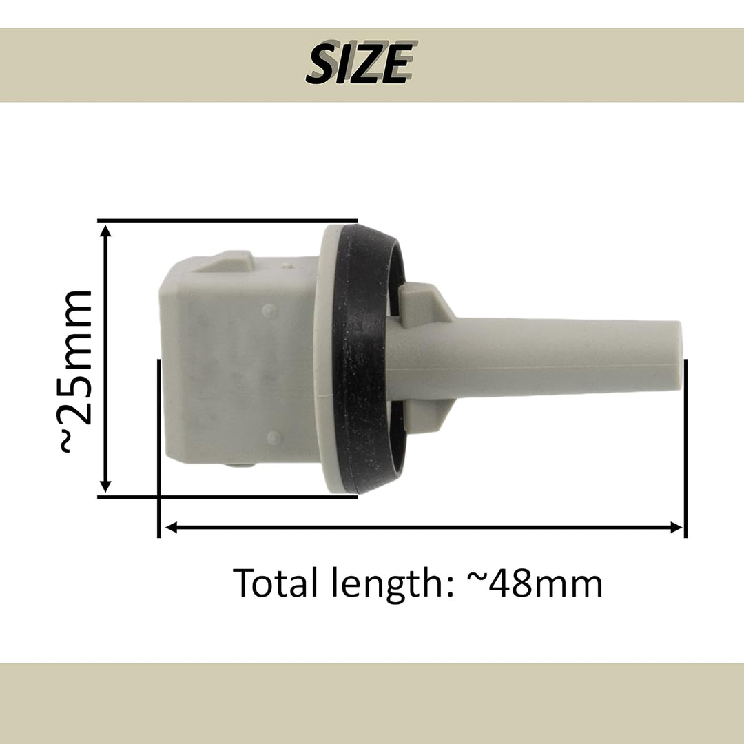 AERZETIX - C43342 - Thermokontakt, Lüfter - polzahl: 2 pins - kompatibel mit Audi, Skoda, Vw 4A0 820