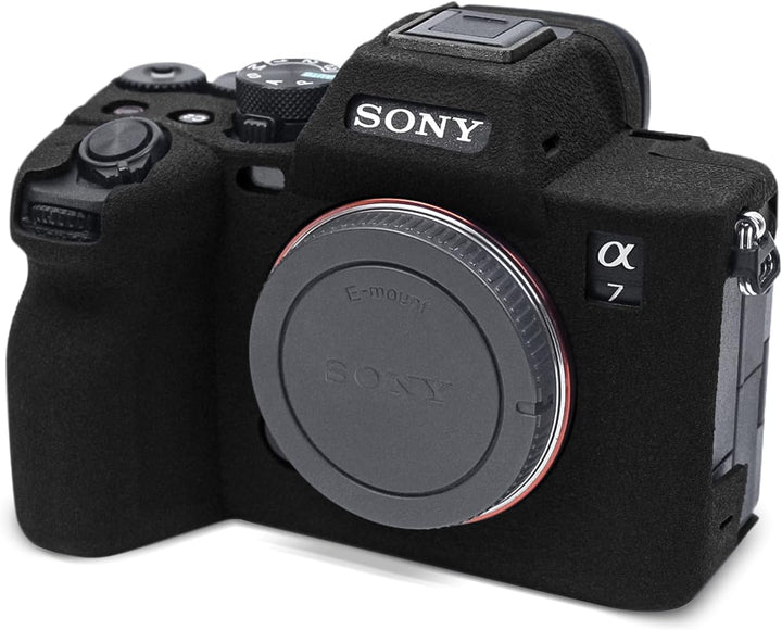 Rieibi Alpha 7 IV Digitalkamera Silikon Schutzhülle Sony A7 IV a7S III A1 Hülle Silikon Schutzhülle