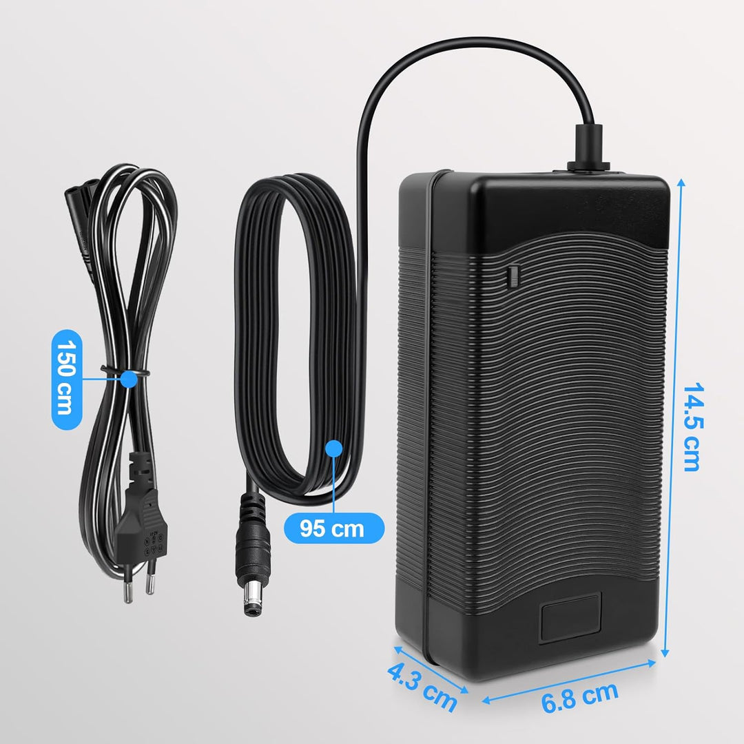 VOLOHAS 54,6V 2A Ladegerät für KUGOO G2 PRO, Kugoo G1, Soflow SO4 Pro, VMAX VX2 PRO/ST Elektroroller