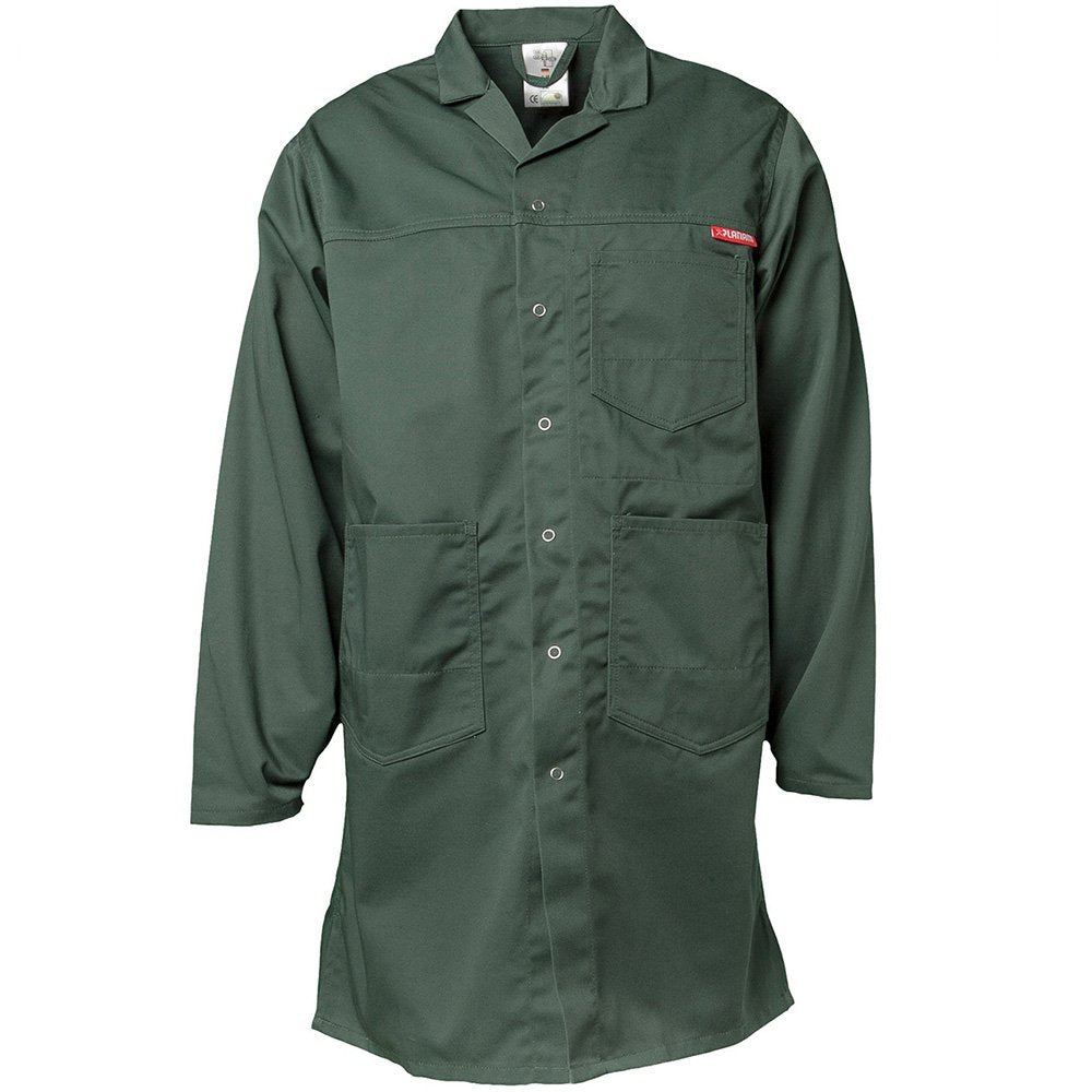 Planam Grösse 62 Herren MG 260 Berufsmantel mittelgrün Modell 0852 Mittelgrün 62, Mittelgrün 62