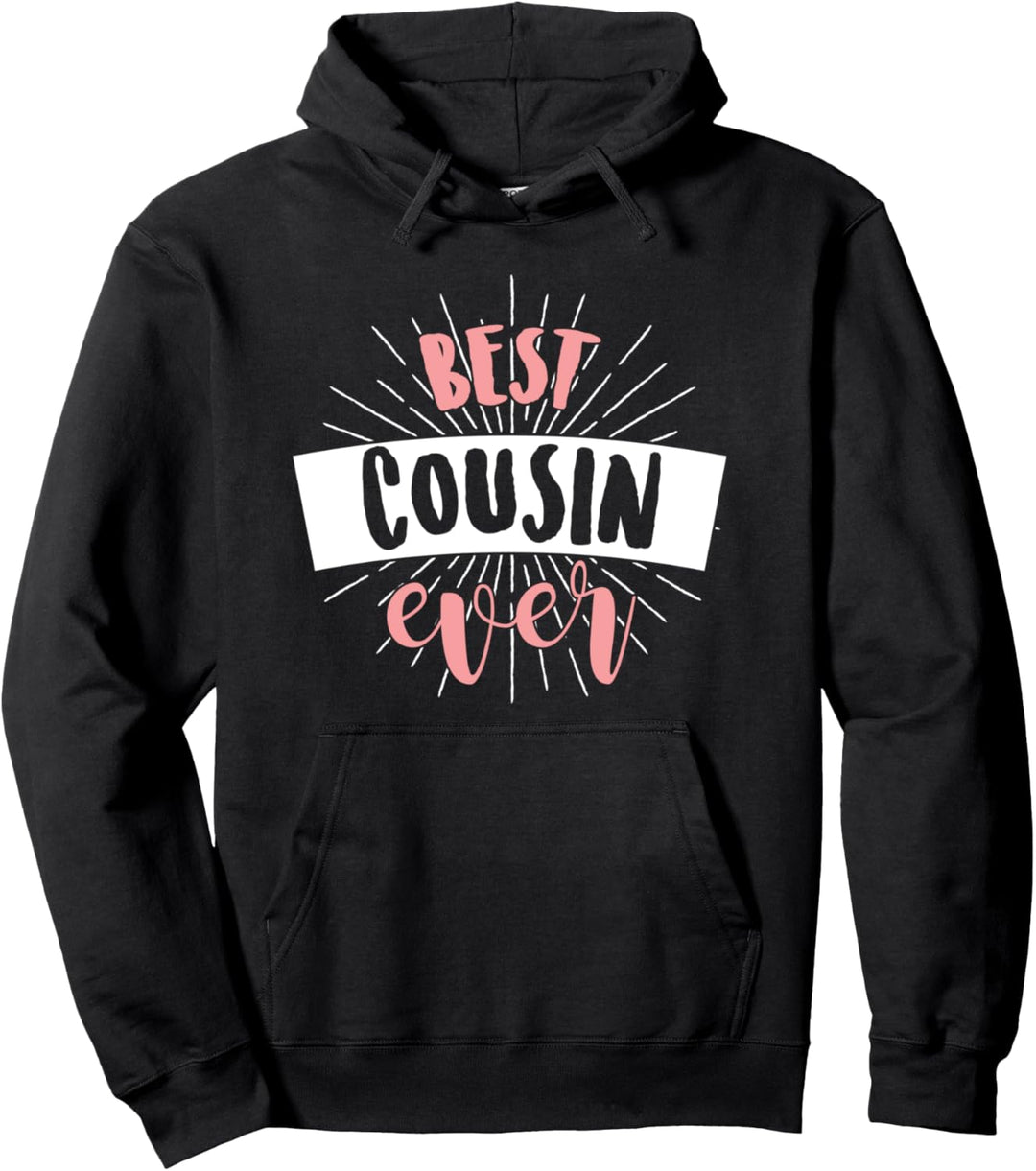 Bester Cousin Kusine Cousine Base Vetter Geschwister Familie Pullover Hoodie