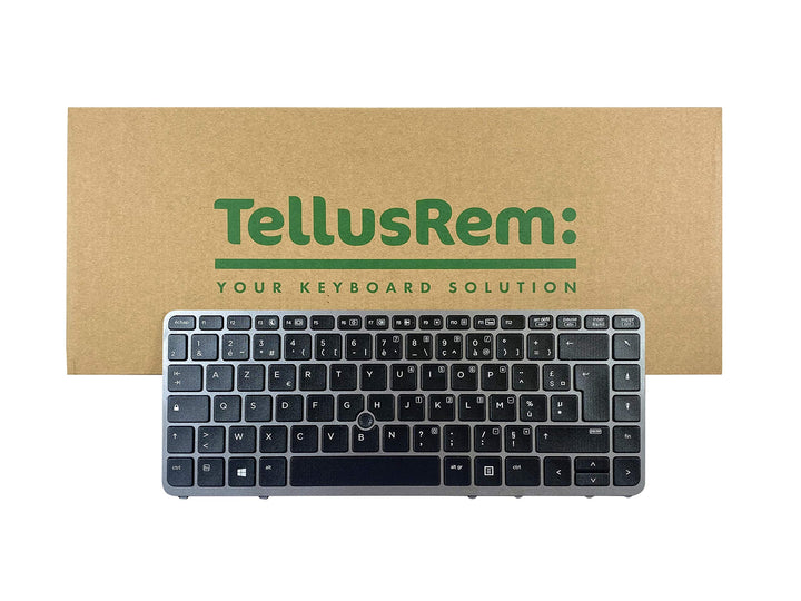 ersatztastatur Französisch Hintergrundbeleuchtung für HP 840 G1, 840 G2, 850 G1, 850 G2 Backlit Fran