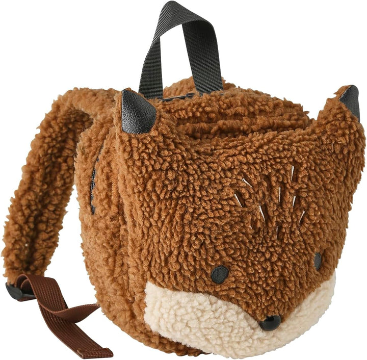 Vertbaudet Kinder Rucksack aus Teddyfleece, Fuchs rothaar