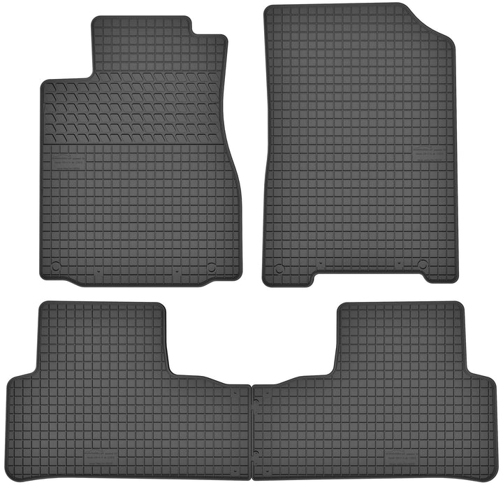 edecor Gummimatten Automatten Gummifussmatten Gummi Fussmatten Satz Set für Honda CR-V IV Bj. 2012-2