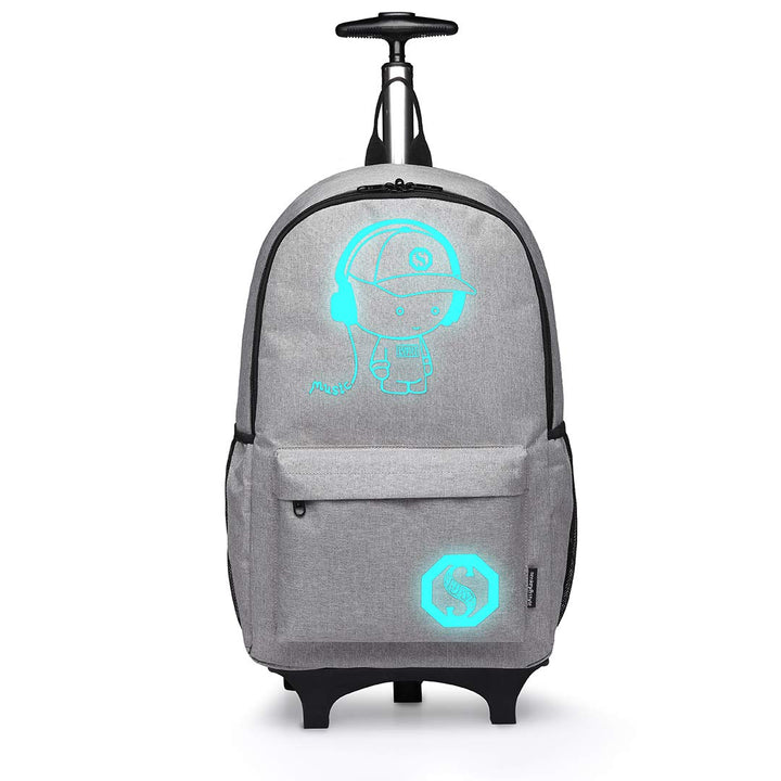 KONO Kinderrucksack Rucksack Backpack Schulrucksack Gepäck Koffer Kabine Rädern Trolley Reise Rädern