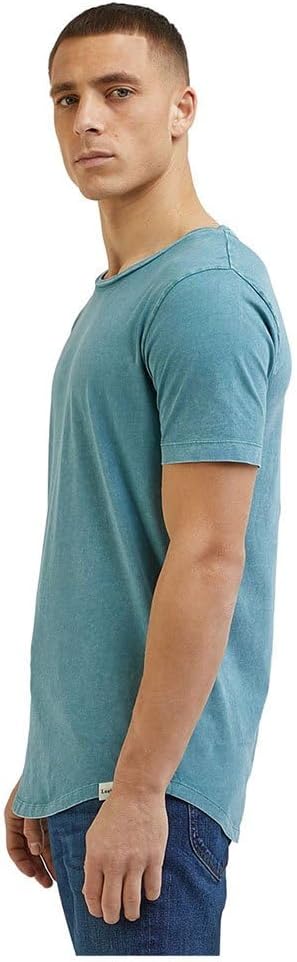 Lee Herren SHAPED TEE T-Shirt M Blau, M Blau