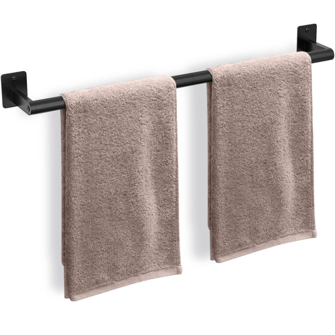 JIAPAIDUO Handtuchhalter Bad, Handtuchstange für Badezimmer Wandmontage, Metall Gästehandtuchhalter,