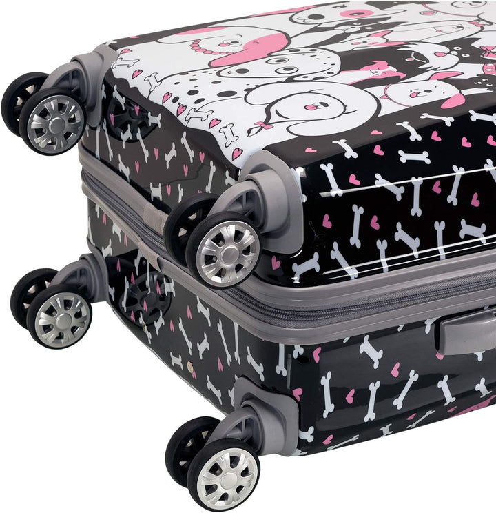 Rockland Vision Hartschalen-Trolley, Sortiert/Mehrfarbig, Carry-On 20-Inch, Vision Hardside Spinner