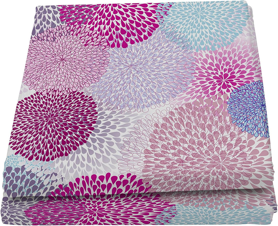 Fantasy dekoratives Tuch,270x260cm,soffioni Doppel Soffioni, Doppel Soffioni