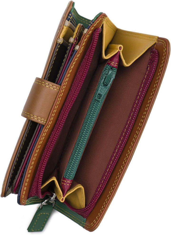 mywalit Unisex Medium 10 C/C W/Zip Purse Accessory-Travel Wallet, uni Bosco