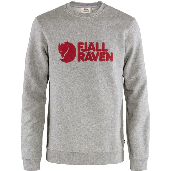 Fjällräven Herren Logo Sweater XL Grey-melange, XL Grey-melange