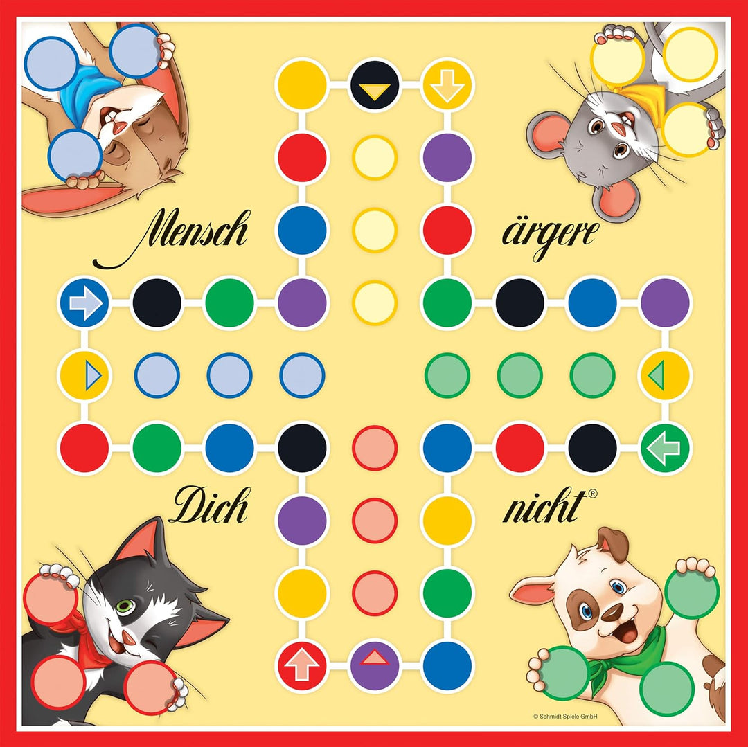 Schmidt Spiele 40534 - Mensch ärgere Dich nicht Kids