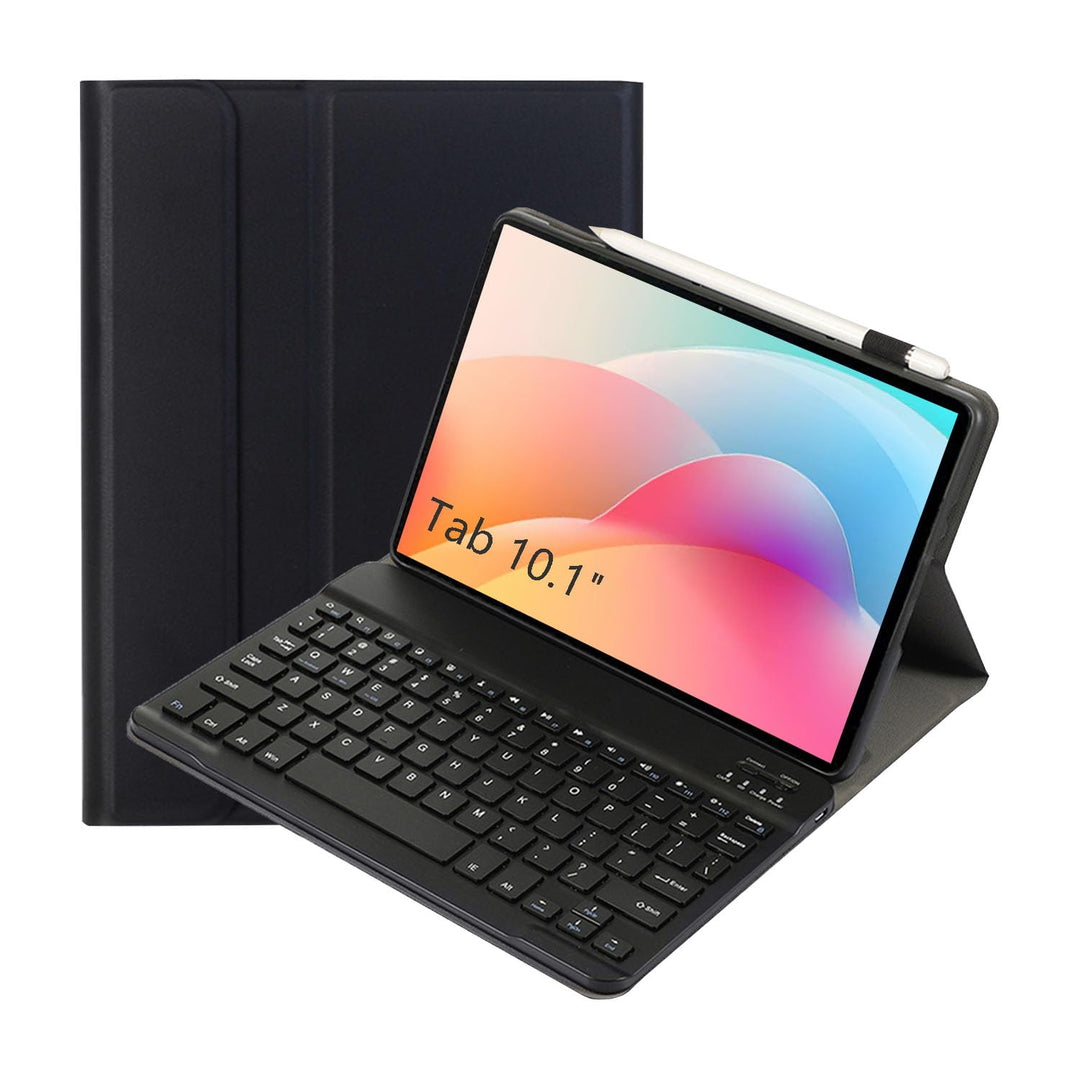 Tastatur hülle für Lenovo Tab 10.1" Hülle mit Tastatur magnetische Cover abnehmbare QWERTY für Lenov