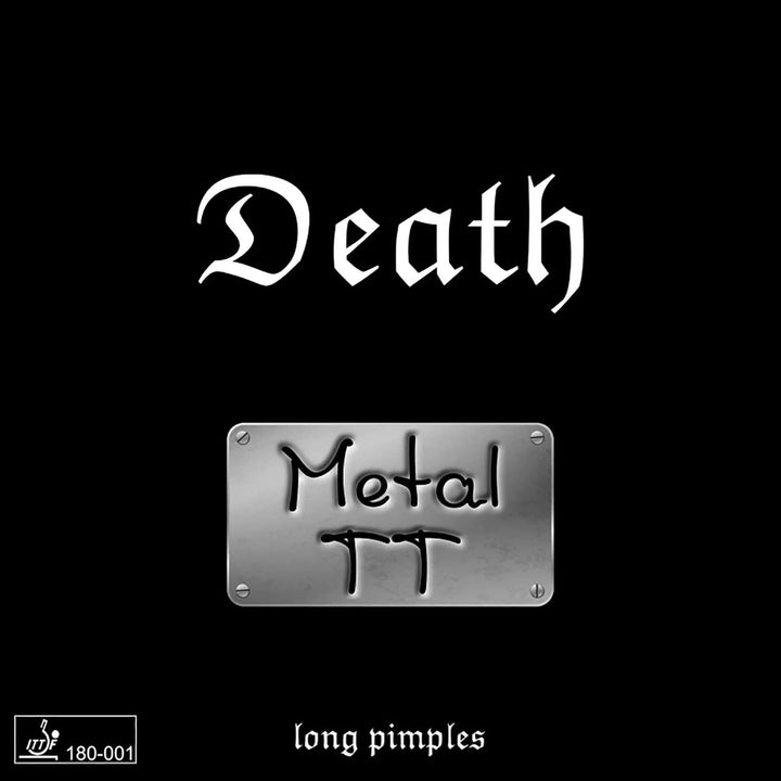 Metal TT Belag Death rot 0,5 mm, rot 0,5 mm