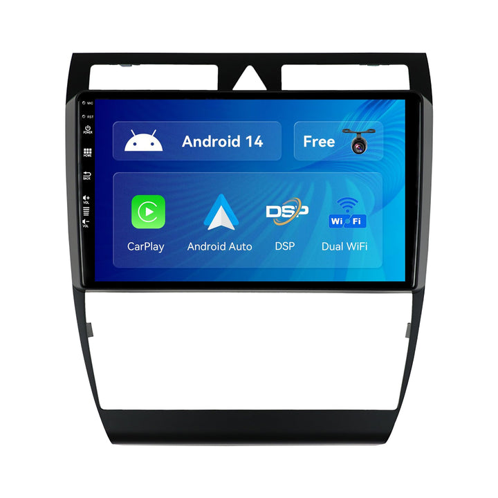 SXAUTO Android 12 IPS Autoradio Passt für Audi A6 C5 S6 (1999-2004) / RS6 (2002-2006) - Eingebaut Ca