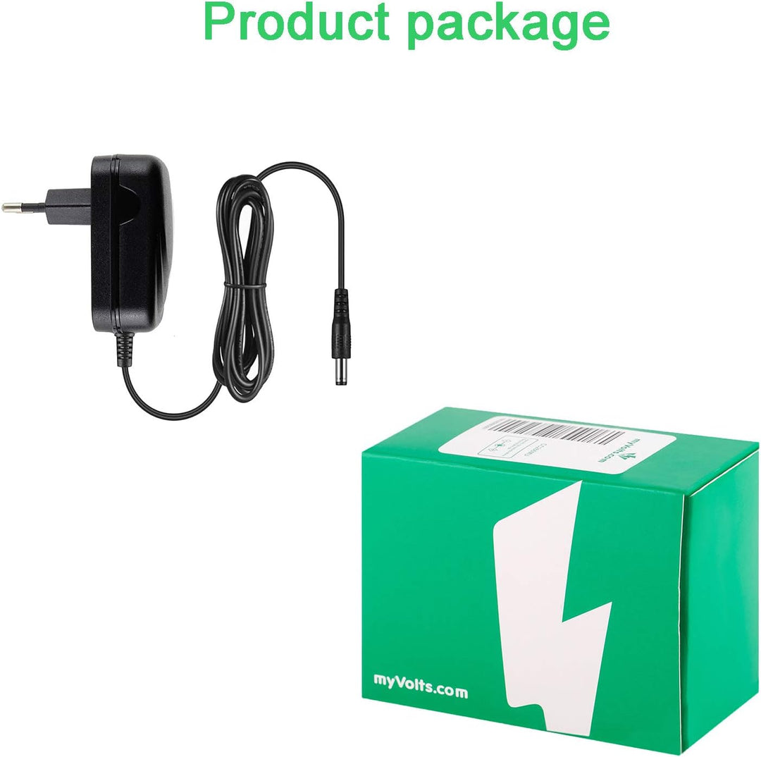 MyVolts 9V EU-Netzteil kompatibel mit Roland DJ-707M DJ Controller Standard, Standard