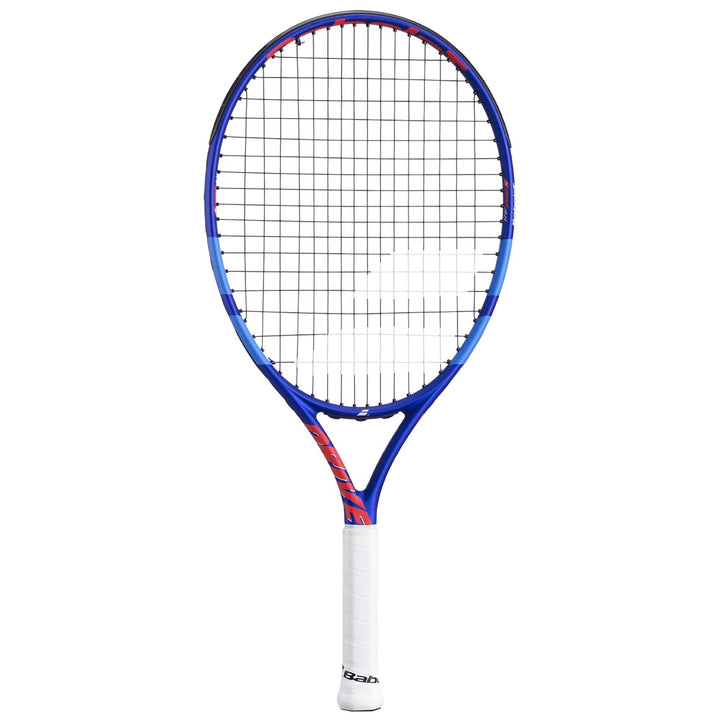 Babolat, Tennisschläger Modell Drive Junior, Einheitsgrösse, Blau/Rot, Leicht, Griff für kleine Händ