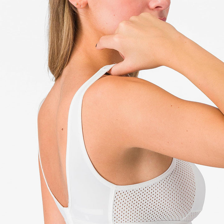 CASTELLI Damen Rosso Corsa Bra Sports M Weiss Schwarz, M Weiss Schwarz