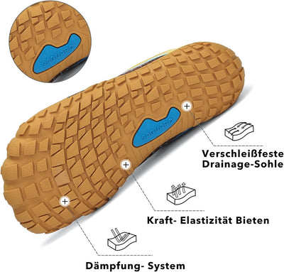 SAGUARO Barfussschuhe Kinder Barfussschuhe Schnell Trocknend Badeschuhe für Jungen Mädchen Gr.24-36