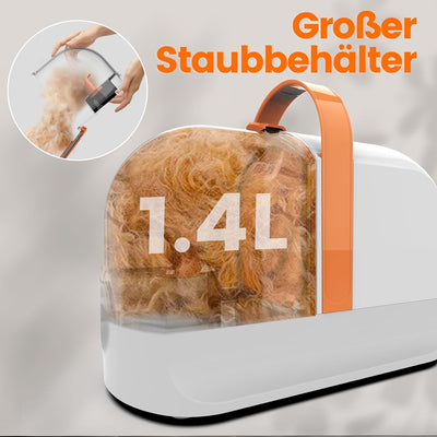 Hundeschermaschine mit Staubsauger 12000 Pa, AIRROBO Hundebürste Tierhaarentferner für Hunde Katzen,