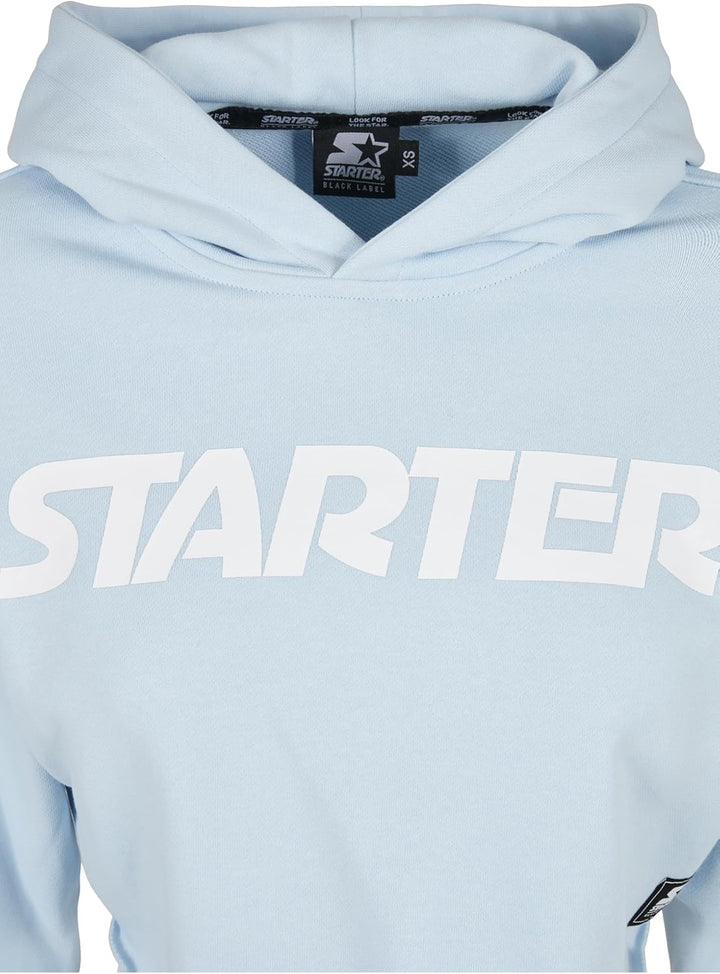 STARTER BLACK LABEL Damen Ladies Starter Cropped Hoody, Icewaterblue