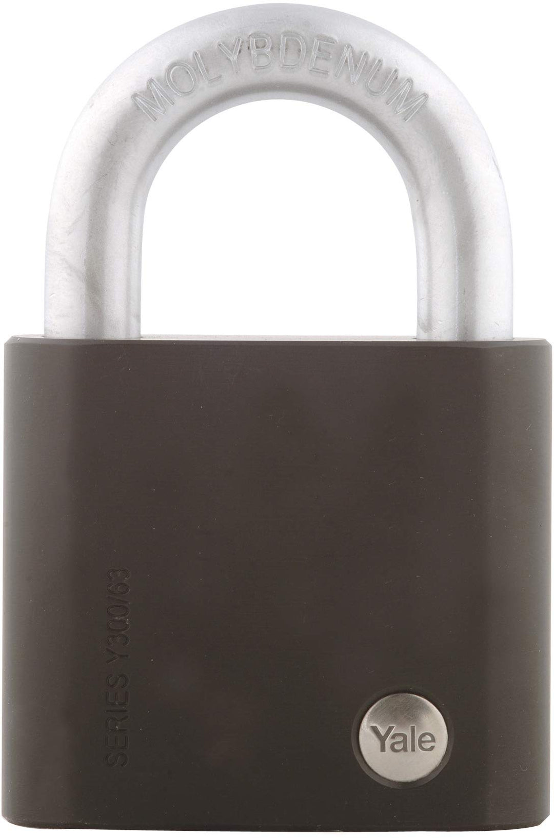Yale Edelstahl-Hangschloss - maximale Sicherheit, 63 mm Standard Bügel, Standard Bügel