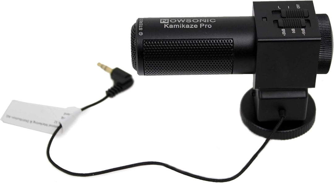 Nowsonic Kamikaze Pro | Shotgun-Mikrofon f. DSLR-Kamera | NEU