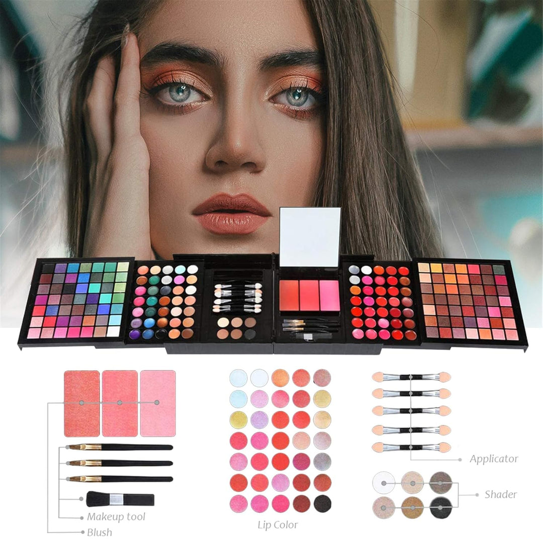 FantasyDay 177 Farben Multifunktions Exquisite Kosmetik Geschenkset Make-up Schmink Kit für Gesicht,