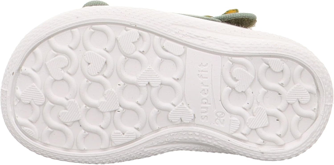 Superfit POLLY Hausschuhe 0-400292 Jungen 18 EU Hellgrün Silber 7500, 18 EU Hellgrün Silber 7500
