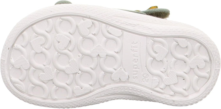 Superfit POLLY Hausschuhe 0-400292 Jungen 18 EU Hellgrün Silber 7500, 18 EU Hellgrün Silber 7500