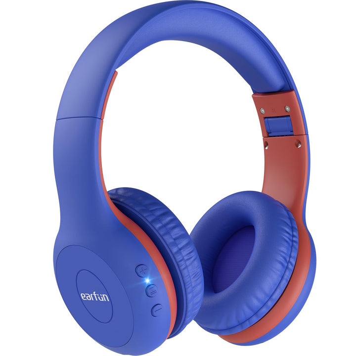 EarFun Bluetooth Kopfhörer Kinder, 85/94dB Lautstärkeregelung, HiFi Sound, HD-Mikrofon, 40 Std Akku,