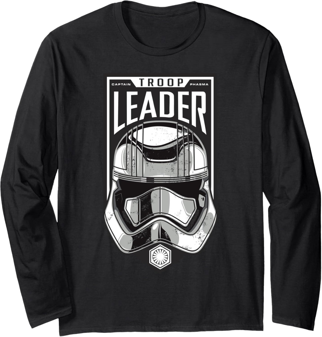 Star Wars The Force Awakens Troop Leader Logo Langarmshirt