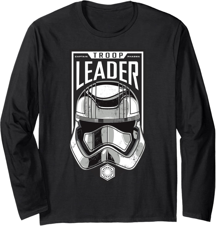 Star Wars The Force Awakens Troop Leader Logo Langarmshirt
