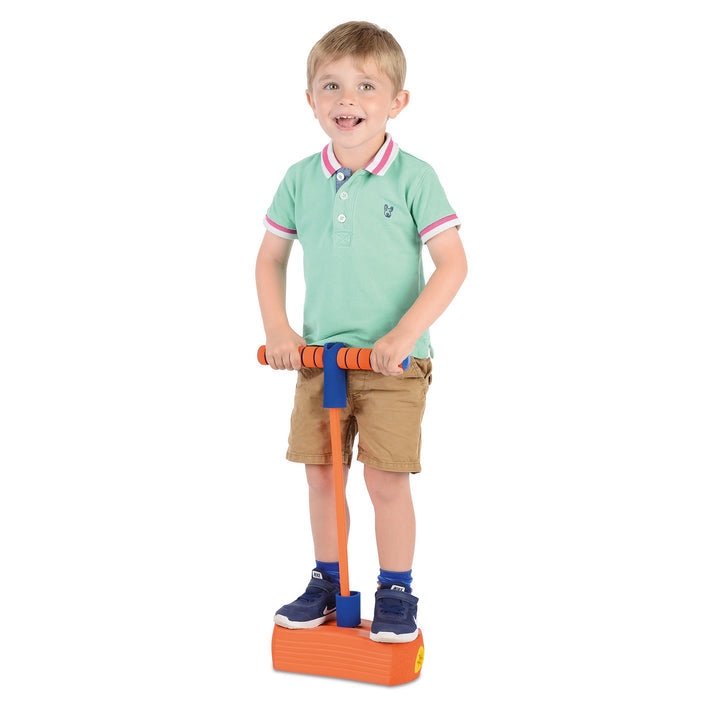 Jump 'n' Bounce TY5973 K-REY-TY5973 Bungee Hopper weicher Pogo-Stick, Schwarz