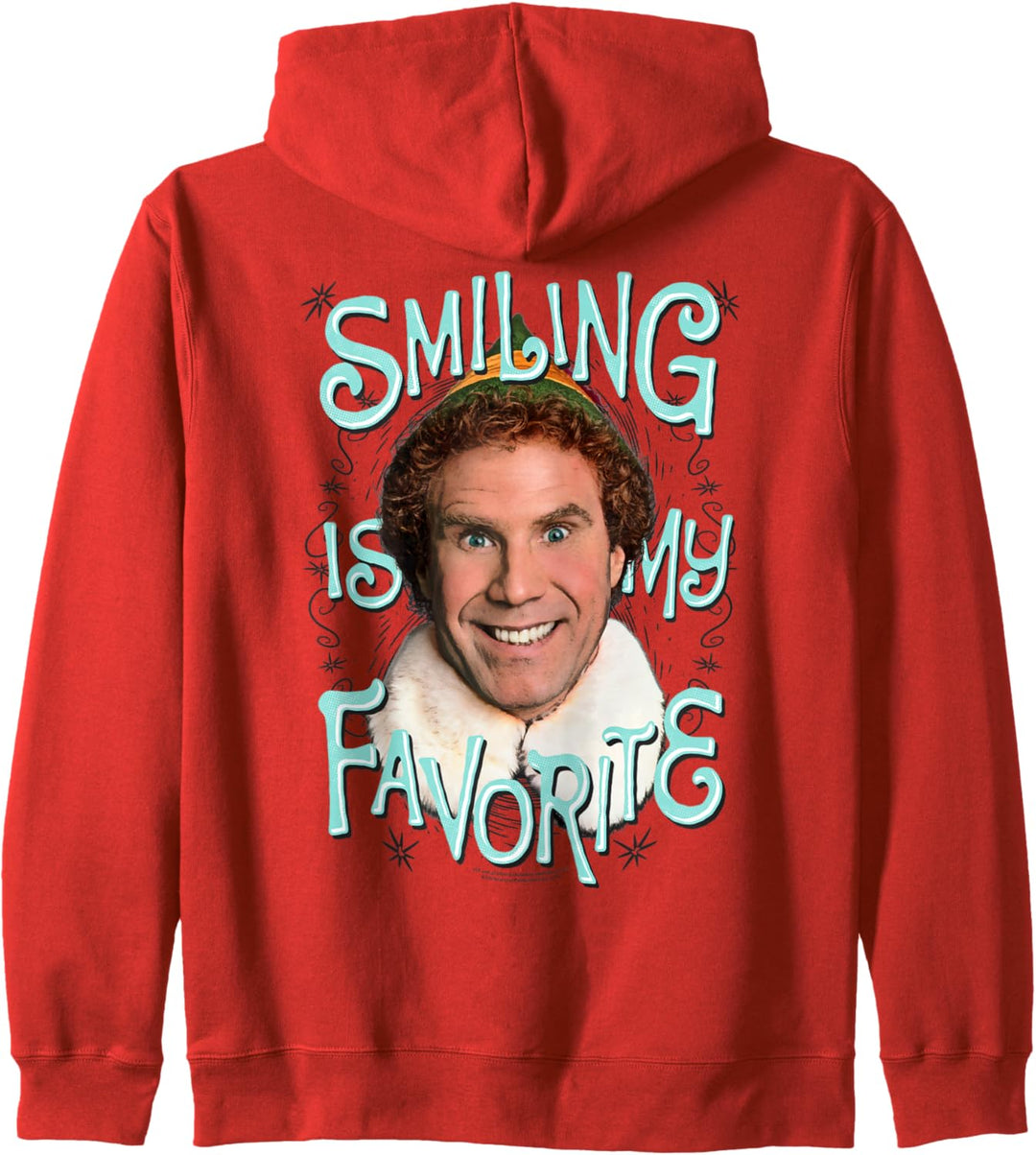 Elf Movie Smiling Weihnachten Kapuzenjacke