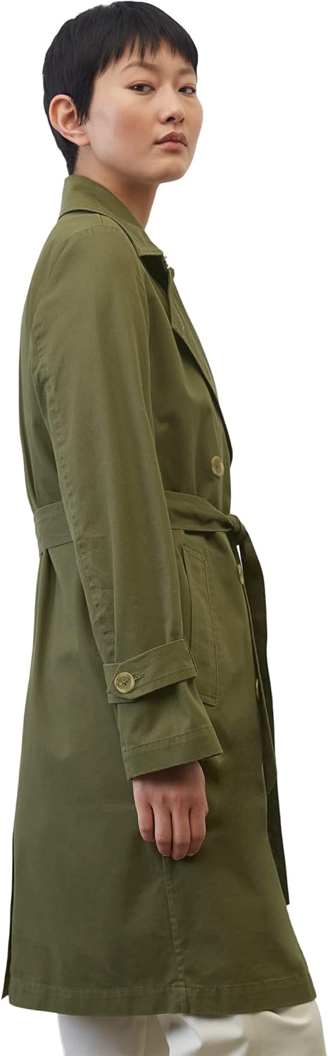 Marc O'Polo Damen Woven Coats 38 477-Wilde Olive, 38 477-Wilde Olive